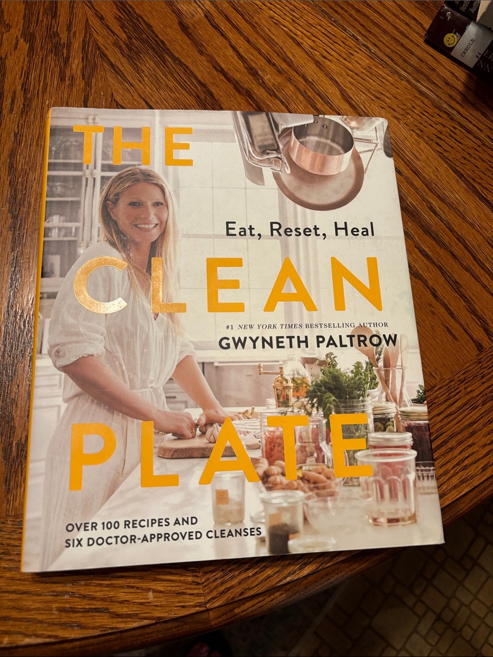 The Clean Plate Cookbook - White/Cream Cover Gwyneth Paltrow